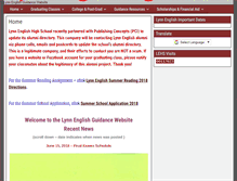 Tablet Screenshot of lehsguidance.org